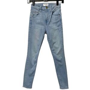 FRAME Ali High Rise Cigarette Skinny Jeans 24